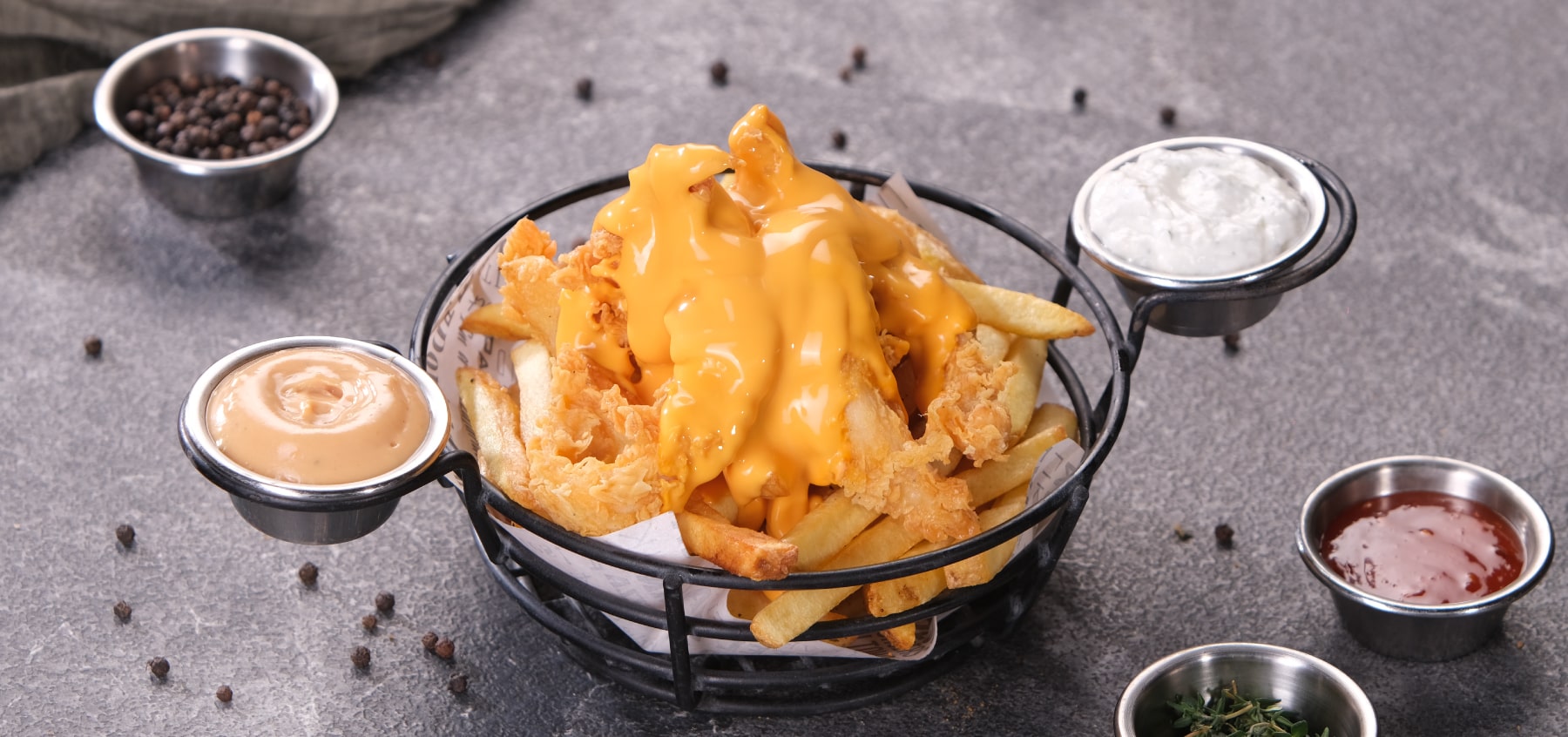 Cheddar Soslu Fıngers