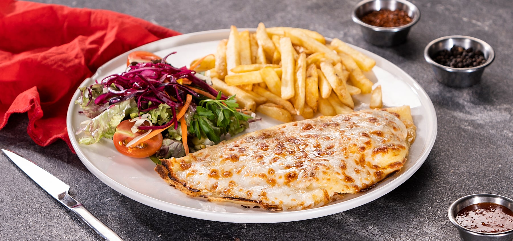 Tavuklu Mantarlı Krep